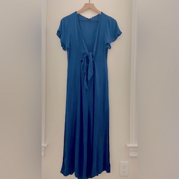 Cotton Candy LA Tie-Front Jumpsuit - Picture 1 of 6